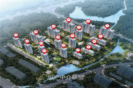 佛山小学附近花千树3室2厅1卫75万98m2简单装修出售